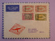 DD10 CAMEROUN   BELLE  LETTRE  RR 1937 PAR AVION 1ER VOL  SENEGAL MAROC  ++PAIRE DE TP SURCHARGES++ - Aéreo