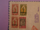 DD10 CAMEROUN   BELLE  LETTRE  RR 1937 PAR AVION 1ER VOL  SENEGAL MAROC  ++PAIRE DE TP SURCHARGES++ - Airmail