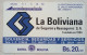 Bolivia Bs. 20 - La Boliviana - Bolivia