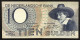 NETHERLANDS OLANDA 1943 L 10 Gulden Pick#59 Lotto 4809 - 100 Gulden