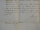 DD10  FRANCE  BELLE LETTRE  O.R.1851 ST AMBROIX   +TAXE +CIRE  +AFF. INTERESSANT+  + - 1849-1876: Klassieke Periode