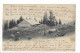 31582 - A La Montagne Chalet Troupeau Cachet Yens 1904 - Yens