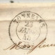 Lettre, Préphilatélie, Précurseurs XIX E Siècle, 1845, TONNEINS, BORDEAUX, 5 Scans - 1801-1848: Precursores XIX