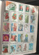 Delcampe - 985+ India Early To Mostly Used Collection Of All Diff. Stamps1988 Mounted In Approval Book Including States Variety See - Verzamelingen & Reeksen