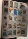 Delcampe - 985+ India Early To Mostly Used Collection Of All Diff. Stamps1988 Mounted In Approval Book Including States Variety See - Verzamelingen & Reeksen