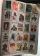 Delcampe - 985+ India Early To Mostly Used Collection Of All Diff. Stamps1988 Mounted In Approval Book Including States Variety See - Collezioni & Lotti