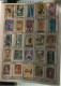 Delcampe - 985+ India Early To Mostly Used Collection Of All Diff. Stamps1988 Mounted In Approval Book Including States Variety See - Collections, Lots & Séries