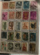 Delcampe - 985+ India Early To Mostly Used Collection Of All Diff. Stamps1988 Mounted In Approval Book Including States Variety See - Verzamelingen & Reeksen