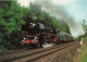 TRANSPORT - Schnellzug - Dampflokomotive - Colorisé - Carte Postale - Eisenbahnen