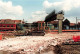 PHOTOGRAPHIE - Construction D'un Chemin De Fer - Chantier - Tracteur - Colorisé - Carte Postale - Fotografie