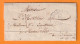 1842 - Lettre Pliée Avec Corresp De 2 P De BORDEAUX (grand Cachet) Vers REALVILLE Via MONTAUBAN, Tarn Et Garonne - 1801-1848: Vorläufer XIX