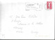 Lettre Entier Document FAUX  , Copie Les Reflets Rosé Du Timbre Sont Blanc Timbre Sans Phospho - Briefe U. Dokumente