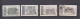 1956 , La Serie Complete,  Art De La Période De La Dynastie Tung Han, 4 Timbres 319 à 322 - Used Stamps