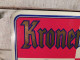 Ancienne Plaque Tôle Publicitaire Kronenbourg - Licores & Cervezas