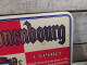 Ancienne Plaque Tôle Publicitaire Kronenbourg - Schnaps & Bier