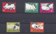 Chine 1960 La Série Complète 546 à 550 Pigs / Cochons, 5 Timbres , Scan Recto Verso - Used Stamps