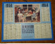 1956 Calendrier Du Département De L'Aube - Jardin D'Enfants - Jeux - Année Bissextile - Grand Format : 1941-60