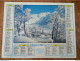 1982 Calendrier Du Département De L'Aube - La Clusaz, Haute Savoie - Chalet Fleuri - Grossformat : 1981-90