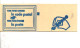CARNET CODE POSTAL -33100 BORDEAUX BLEU NEUTRE - Blokken & Postzegelboekjes