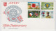 Jersey 1971 - British Legion - Set Of 4 On FDC - Jersey