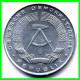 REPUBLICA DEMOCRATICA DE ALEMANIA ( DDR ) 4 MONEDAS DE 5 PFENNING AÑO 1968 - 1975 - 1983 -  1989 - CECA - A - 5 Pfennig