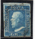 412 - SICILIA, 2 Grana N. 6 Usato Ritocco N. 8 - Sicilië