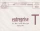 1963--1964--entier Enveloppe-Réponse "Entreprise" --2 N° Autorisations -2 Durées Différentes .....pas Courante - Cartes/Enveloppes Réponse T