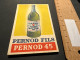 Carnet PERNOD 45 Fils - Alcools