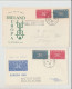 1963 N.2 BUSTE EUROPA CEPT PREMIER JOUR D'EMISSION FIRST DAY COVER ERSTTAGSBRIEF 1°GIORNO EMISSIONE EIRE IRLANDA - 1963