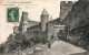 FRANCE - La Cité De Carcassonne - La Porte D'Aude - Entrée Principale De L'Ouest - Carte Postale Ancienne - Carcassonne