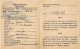 CARTE D'IDENTITE ARMEE FRANCAISE FORCES TERRESTRES MARS 1945 MILITAIRE MILITARIA FRENCH ARMY IDENTITY CARD LAND FORCES - 1939-45