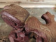 Delcampe - Ancien Porte-Pipe En Bois Sculpté / Artisanat Art Populaire Forêt Noire - Repose-pipes