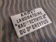 Delcampe - Rare Ancienne Petite Plaque Émaillée Arrêt Laboratoire Radioactivité II Du Dr Dreyfus - Other & Unclassified