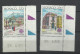 Monaco Europa 1990 N°1724 Et 1725 Coins De Feuilles Datés Repères De Couleurs Neufs   * * B/ TB  Voir Scans Soldes ! ! ! - 1990