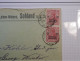 DD12 GERMANY BELLE LETTRE ENV. 1919 SOHLAND A LEIPZIG + PAIRE SURCHARGES +AFF. INTERESSANT+++ - Sonstige & Ohne Zuordnung