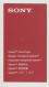 Brochure-leaflet: Telefoon/telephone SONY Ericsson Xperia Mobile (NL) 2012 - Telephony