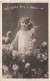 ENFANT - Je Pense Bien à Vous - Portrait - Carte Postale Ancienne - Ritratti