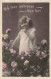 ENFANT - Je Vous Embrasse Bien Fort - Portrait - Carte Postale Ancienne - Ritratti