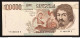 100000 Lire CARAVAGGIO 1° TIPO SERIE F 1993 Fds LOTTO 091 - 100000 Liras