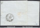 FRANCE SAGE N° 91 SUR LETTRE POUR GOSSELIES BELGIQUE TARIF FRONTALIER 25cts - 1876-1898 Sage (Tipo II)