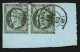Magnifique Paire COIN De FEUILLE Du 1c Empire (n°11) Obl. T.15 CHARTRES. Piéce D' Amateur. Superbe. - 1853-1860 Napoleon III