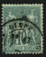 10c Sage Vert Type II (n°76) Obl. T.17 DIEPPE. Cote 325€. TB. - 1876-1898 Sage (Type II)