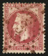 80c Empire Lauré (n°32) Obl. ETOILE 3 De PARIS En Rouge. Rare. Superbe. - 1849-1876: Klassieke Periode