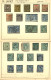 Type SAGE - Superbe Sélection De 69 Timbres Avec Oblitérations Rares, Montées Sur Fiches D' Anciennes VO De Maurice JAME - 1849-1876: Klassik