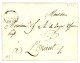 CALVADOS : 1789 Rare Cachet CAEN PORT PAYE (Lenain 8) Sur Lettre Sans Texte Mais Datée "Au Chateau Du ... Prés CAEN 27 J - 1701-1800: Voorlopers XVIII