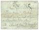 GIRONDE : 1787 BORDEAUX P.P (Lenain 27) Sur Lettre Avec Texte. Indice 22. TTB. - 1701-1800: Vorläufer XVIII