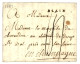 LOIRE INF. : 1789 BLAIN (Lenain 1) Sur Lettre Avec Texte. Indice 22. TB. - 1701-1800: Précurseurs XVIII