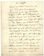 OISE : MOREFONTAINE (Lenain 1) Sur Lettre Avec Texte (3 Pages 14 Juillet Ss Année). Indice 21. Superbe. - 1701-1800: Précurseurs XVIII