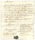 PARIS : PORT PAYE Orné P*P Rouge (Lenain 37a) Sur Lettre Avec Texte. Indice 20. TTB. - 1701-1800: Precursors XVIII