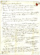 SEINE INF. : 1776 DEGODARVILLE Rouge (frappe Presque à Sec) Lenain 1 + FECAMP Rouge Sur Lettre Avec Texte. Indice 22. TB - 1701-1800: Précurseurs XVIII